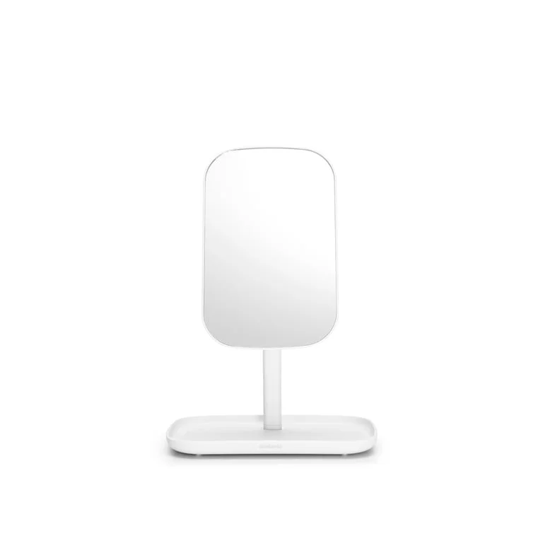 Mirror with Storage Tray Brabantia, White