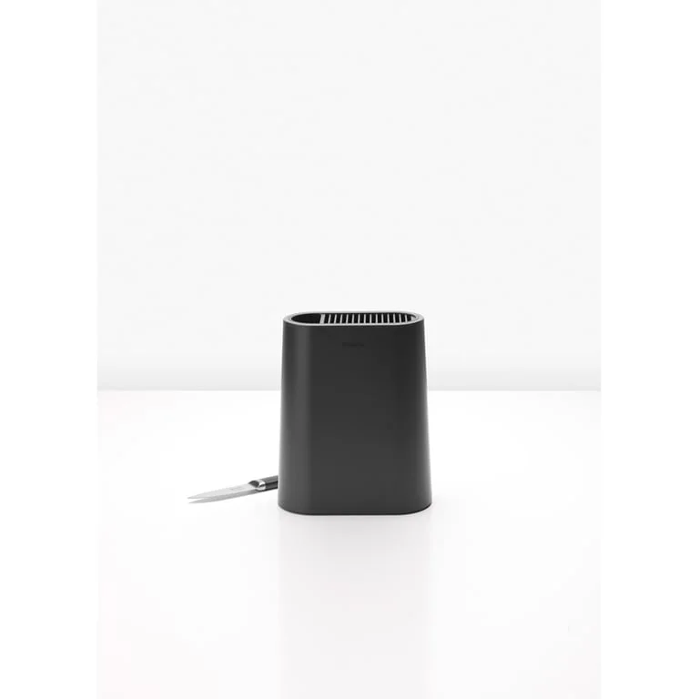 Bloc pentru cuțite cu suport pentru ustensile Brabantia, Dark Grey