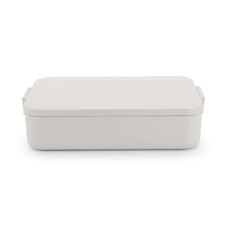 Lunch Box Brabantia Make&Take Light Grey Large, Plastic