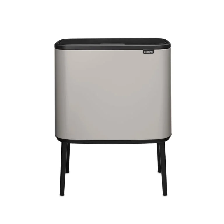 Waste Bin Brabantia Bo Touch 3x11L, Soft Grey