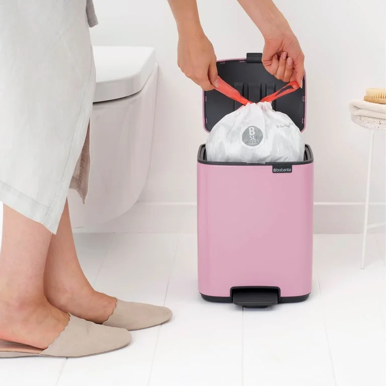 Waste Bin Brabantia Bo Pedal 7L, Lilac Pink