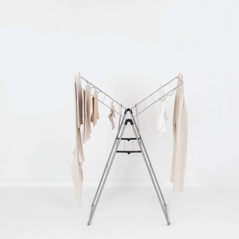 Drying Rack Brabantia Hangon, 15m, Metallic Grey