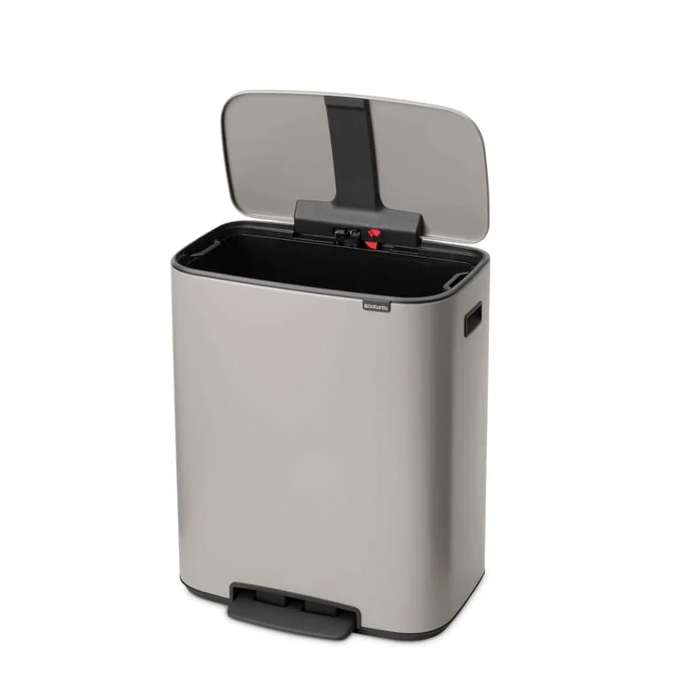 Waste Bin Brabantia Bo Pedal 60L, Soft Grey