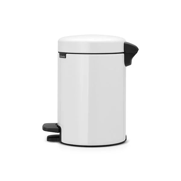 Coș de gunoi cu pedală Brabantia NewIcon 3L, White
