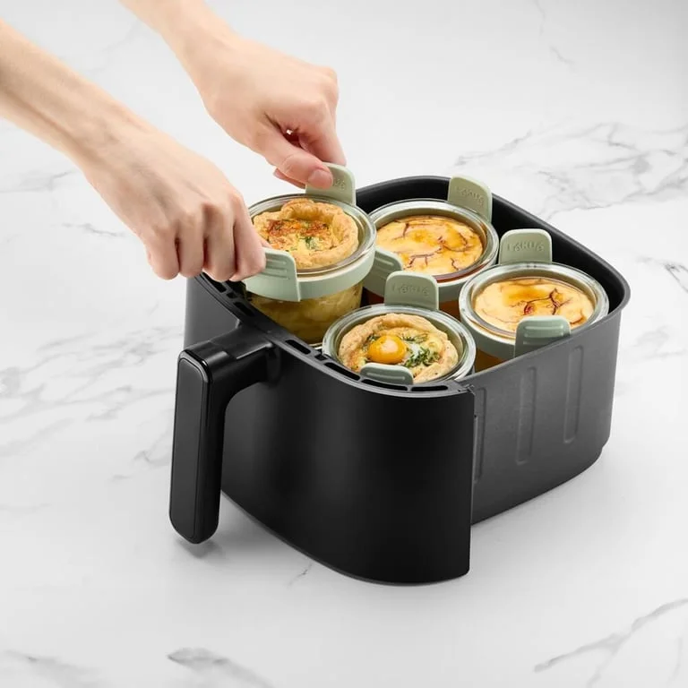 Set de boluri pentru cuptorul cu aer cald Lekue, 4 bucăți