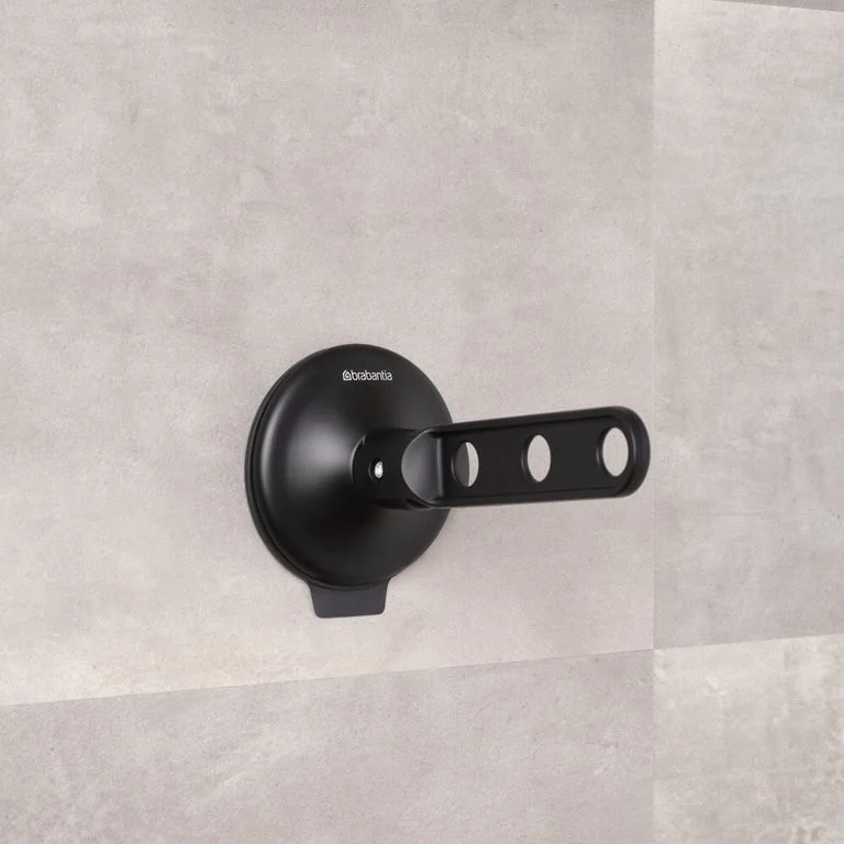 Cârlig pentru haine cu ventuză Brabantia Black