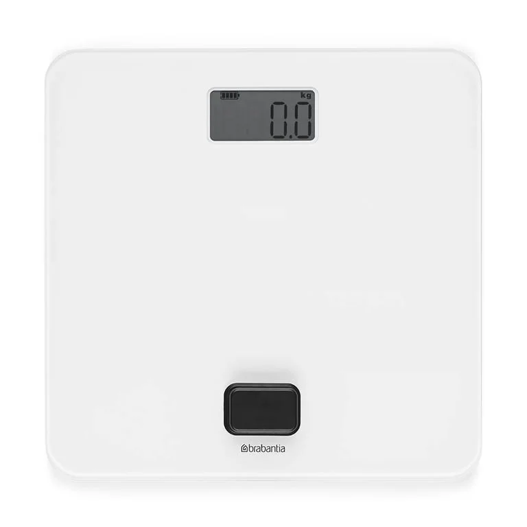 Bathroom Scale Brabantia, Battery Free, White