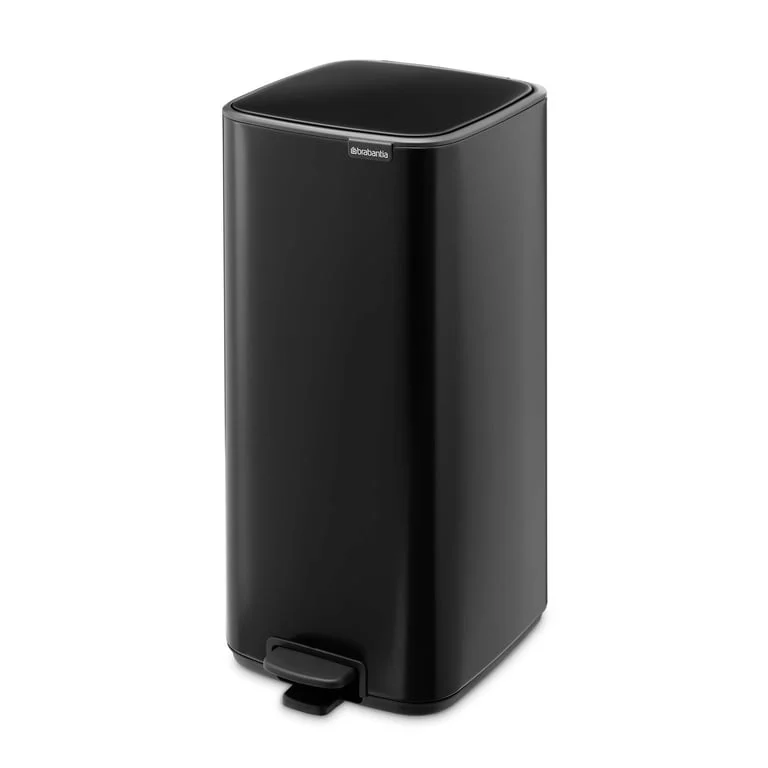 Coș de gunoi Brabantia Bo Pedal 30L, Matt Black