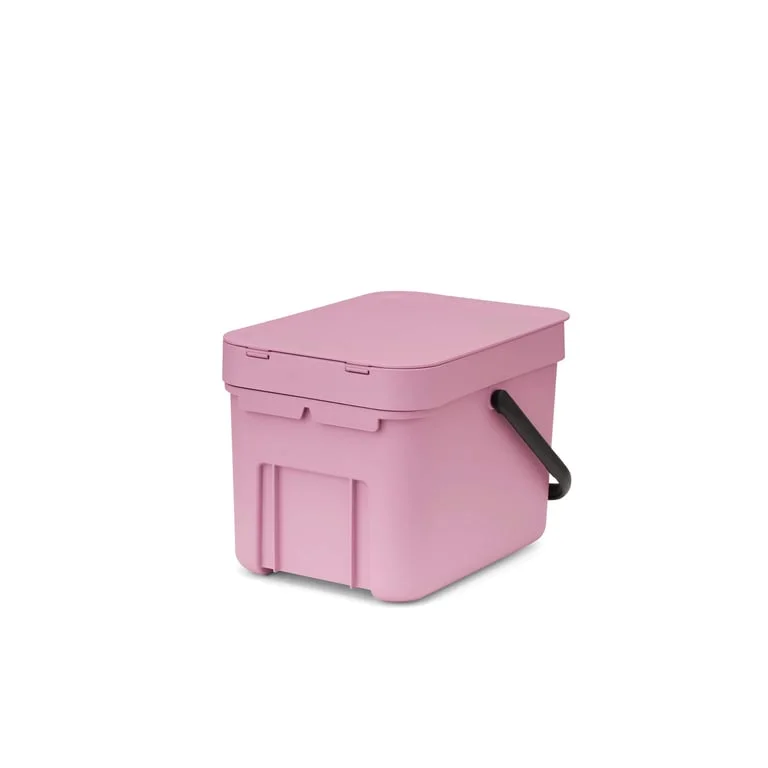Coș de colectare separată Brabantia Sort&Go 6L, Lilac Pink
