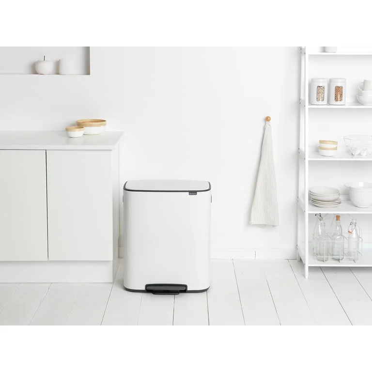 Coș de gunoi Brabantia Bo Pedal 60L, White