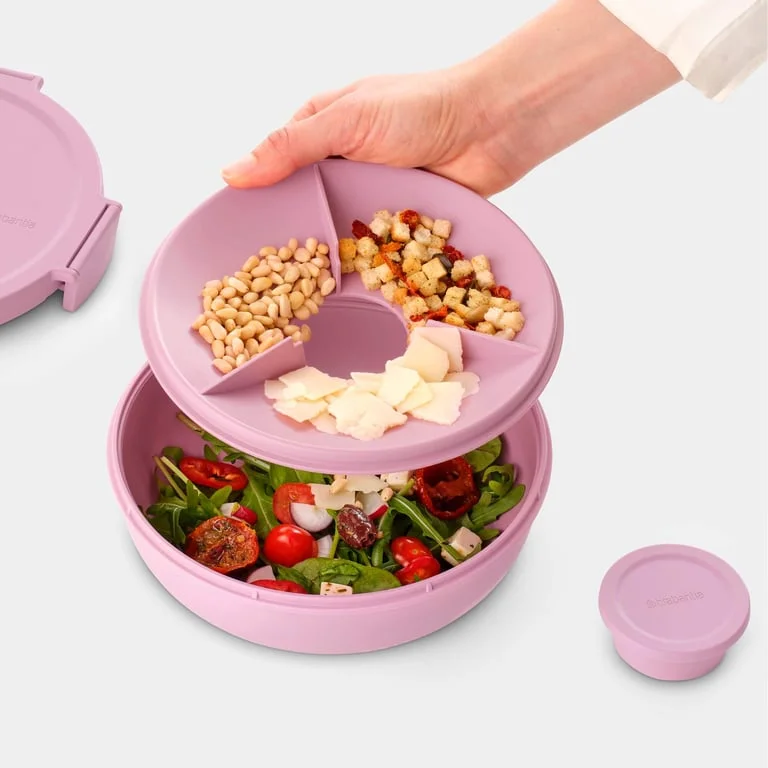 Bol de salată Brabantia Make&Take1.3L, Lilac Pink