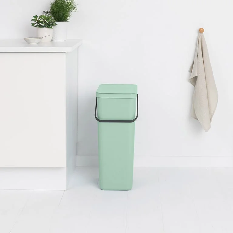 Coș de colectare selectivă Brabantia Sort&Go 40L, Jade Green