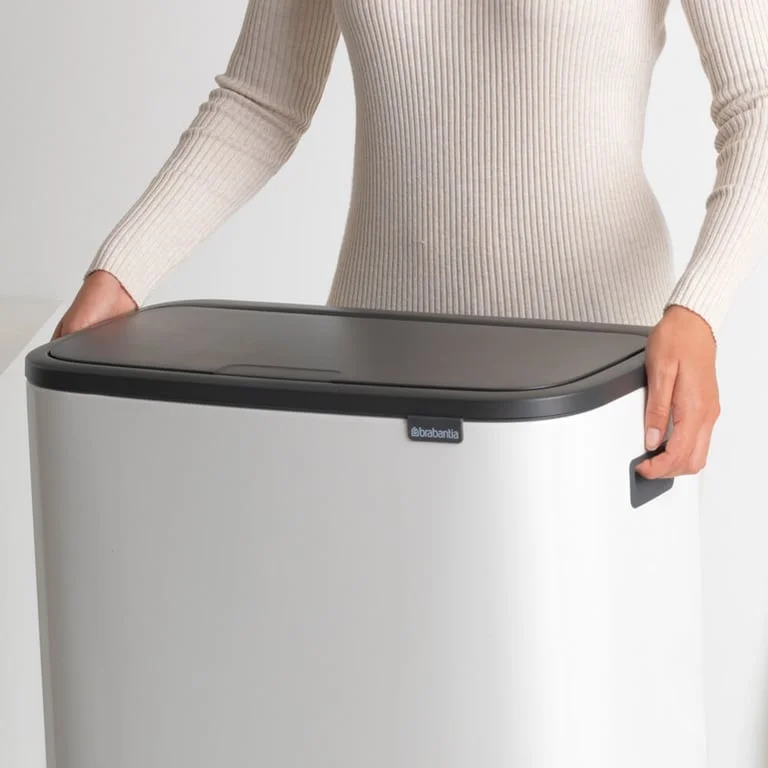 Coș de gunoi Brabantia Bo Touch 60L, White