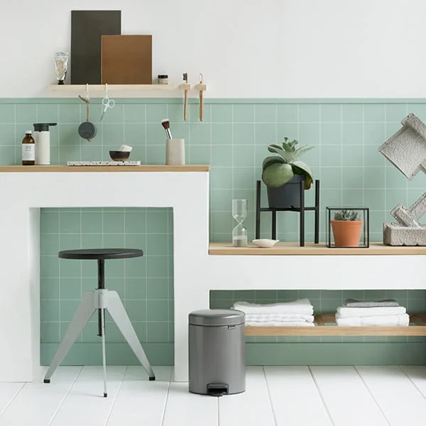 Waste Bin NewIcon Brabantia 5L, Platinum
