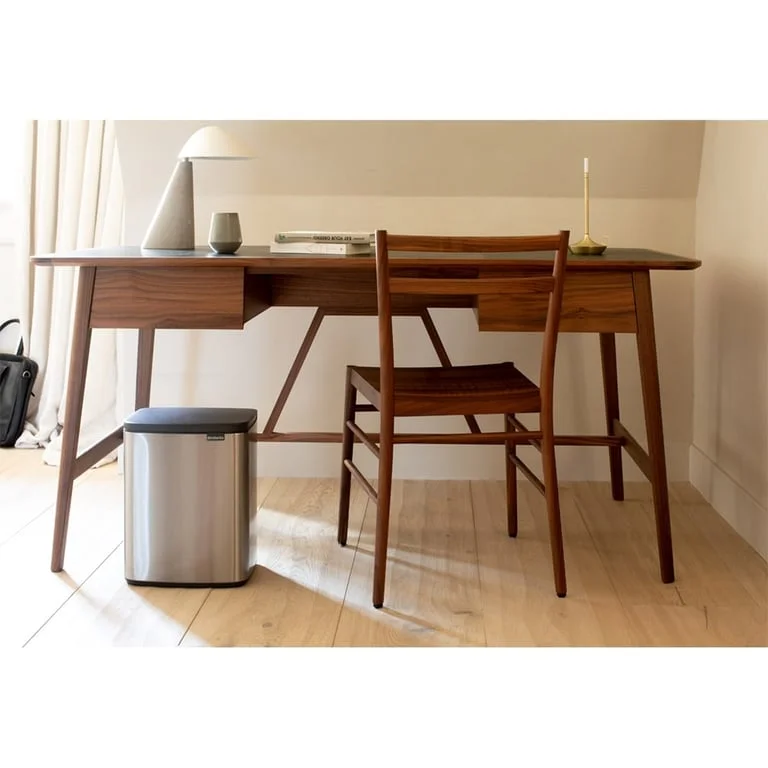 Coș de gunoi Brabantia Bo Small 12L, Matt Steel, Fingerprint proof