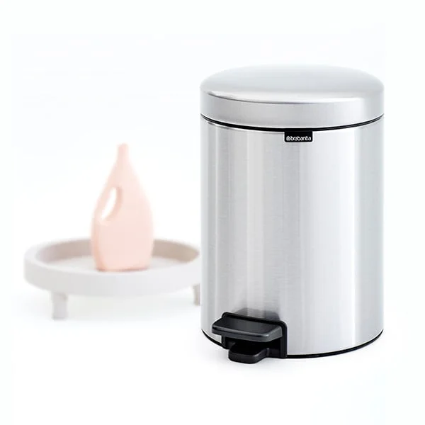 Waste Bin NewIcon Brabantia 5L, Matt Steel FPP