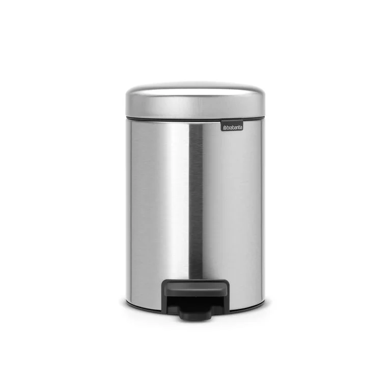 Waste Bin NewIcon Brabantia 3L, Matt Steel