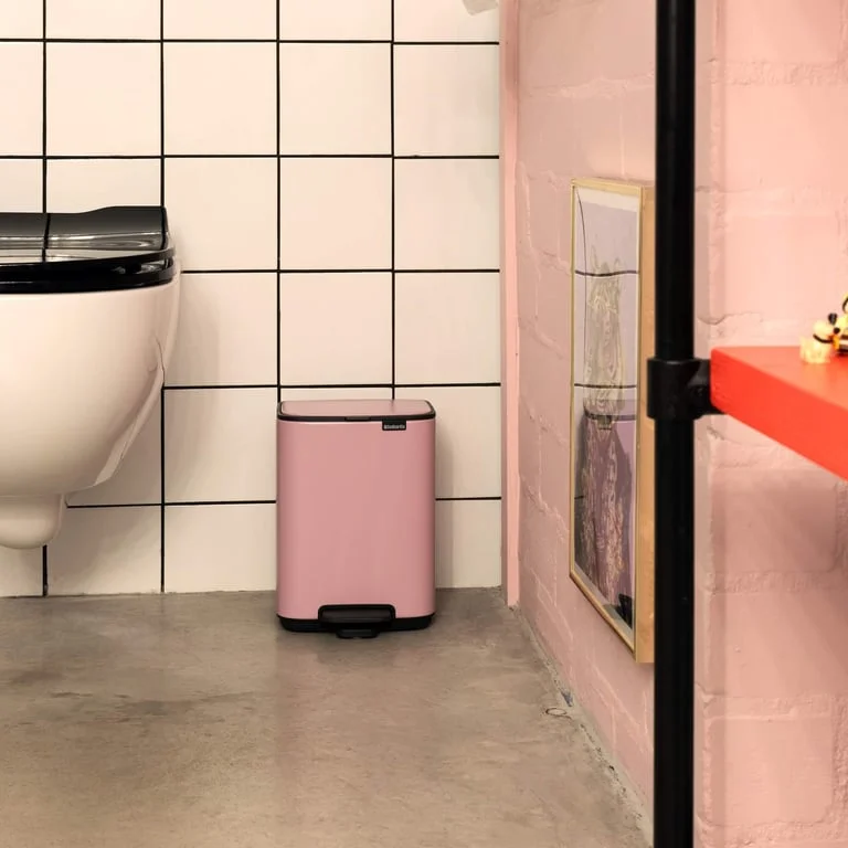 Waste Bin Brabantia Bo Pedal 7L, Lilac Pink