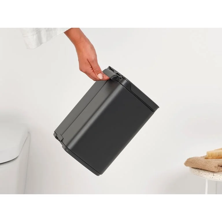Coș de gunoi Brabantia Bo Small 4L, Mineral Infinite Grey