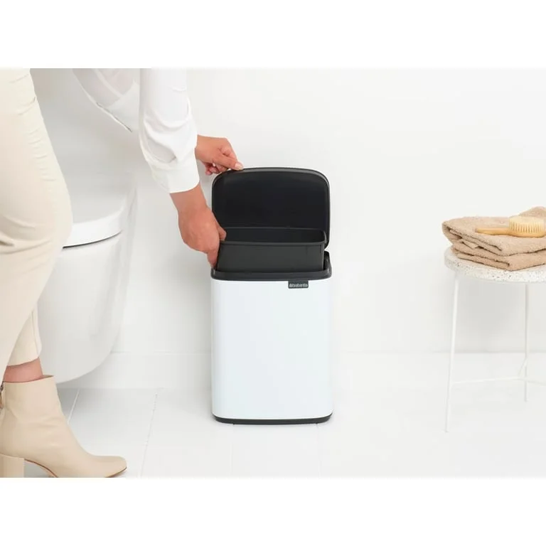 Coș de gunoi Brabantia Bo Small 7L, White