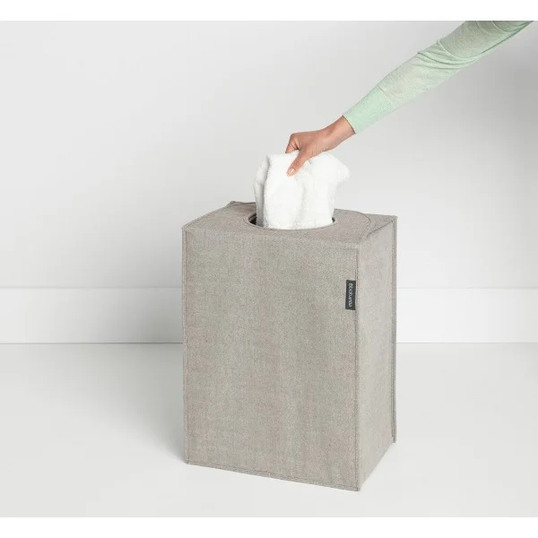 Sac de rufe Brabantia 55L, Grey, dreptunghiular