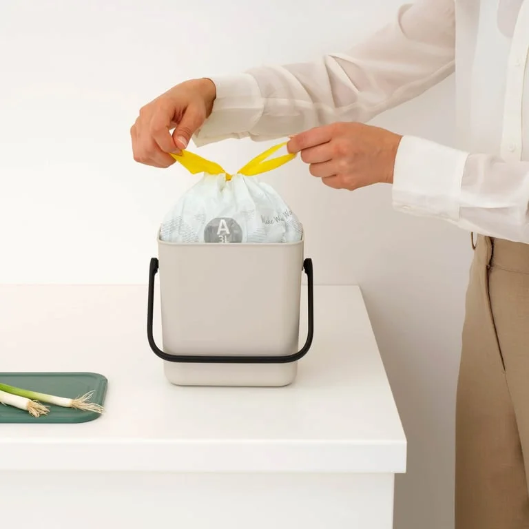 Coș de colectare separată Brabantia Sort&Go 3L, Soft Beige