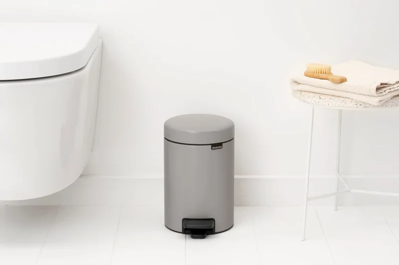 Pedal Waste Bin Brabantia NewIcon 3L, Soft Grey