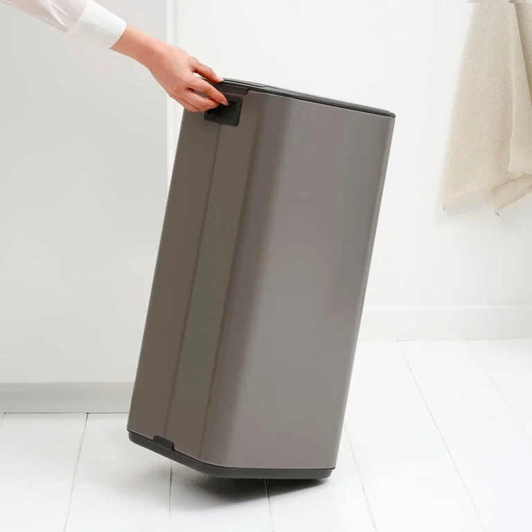 Coș de gunoi Brabantia Bo Pedal 30L, platină