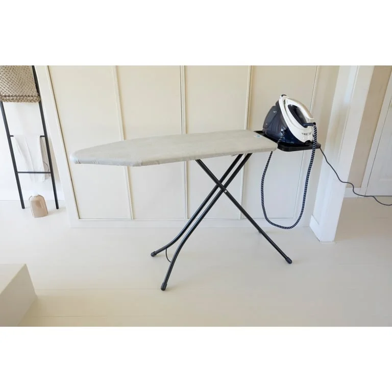 Masă de călcat Brabantia C 124x45cm cu suport pentru generator de abur, Denim Grey