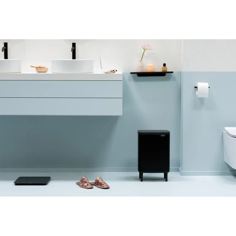 Coș de gunoi Brabantia Bo Small Hi 12L, Matt Black