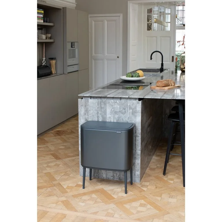 Waste Bin Brabantia Bo Touch 36L, Confident Grey