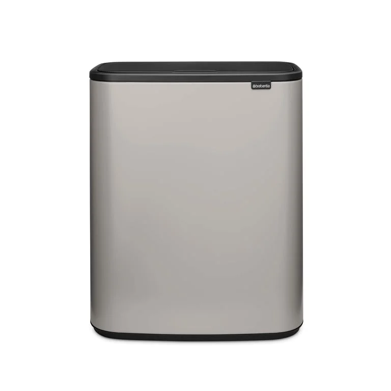 Waste Bin Brabantia Bo Touch 2x30L, Soft Grey