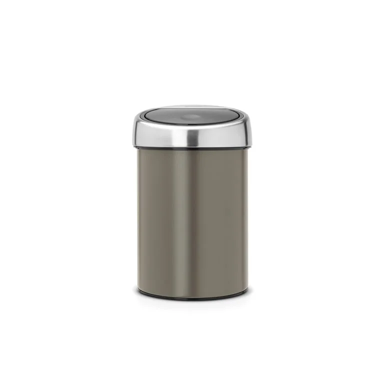 Coș de gunoi Brabantia Touch 3L, Platinum