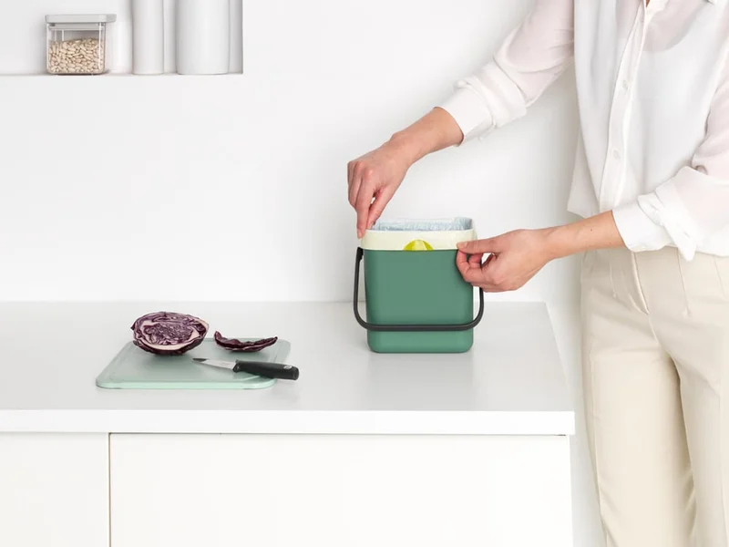 Coș de colectare separată Brabantia Sort&Go 3L, Fir Green