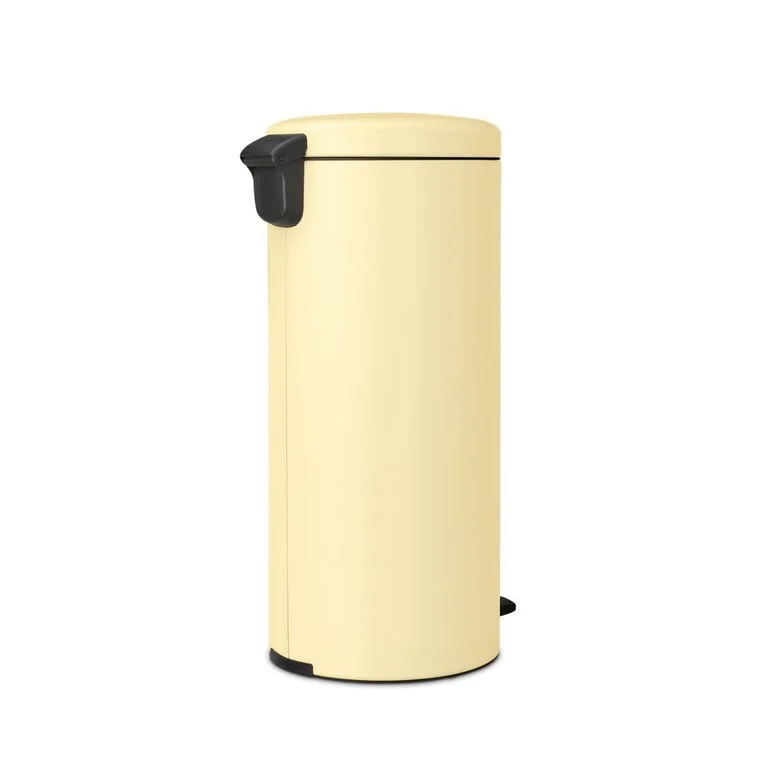 Coș de gunoi cu pedală Brabantia NewIcon 30L, Mellow Yellow
