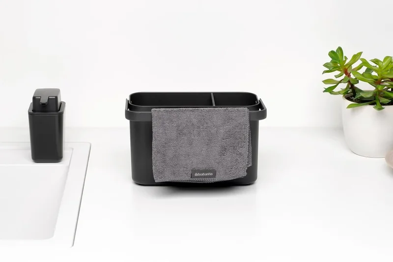 Cutie pentru accesorii  de curățenie Brabantia SinkSide, Dark Grey
