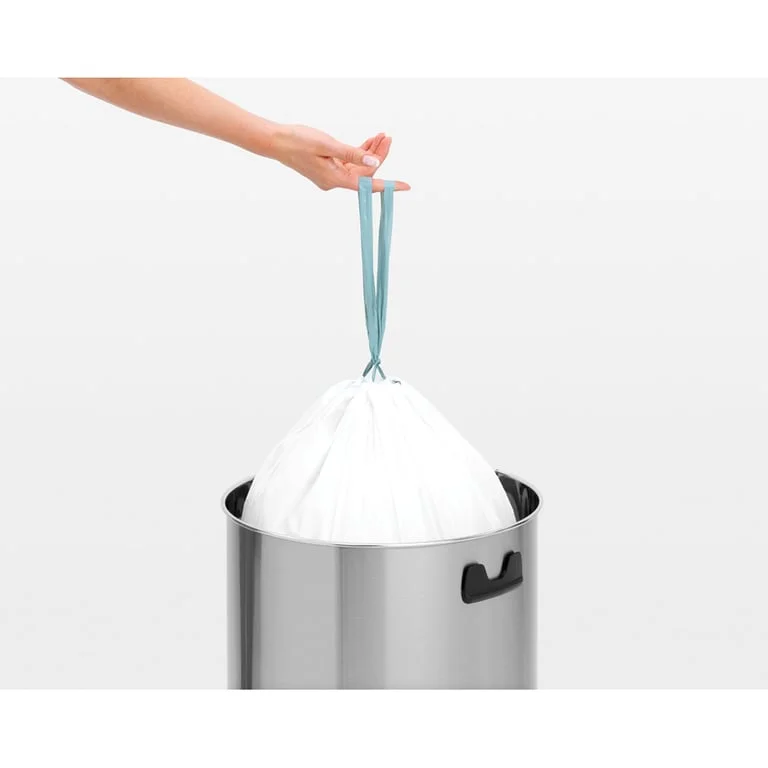 Coș de gunoi Brabantia Push 60L, Matt Steel