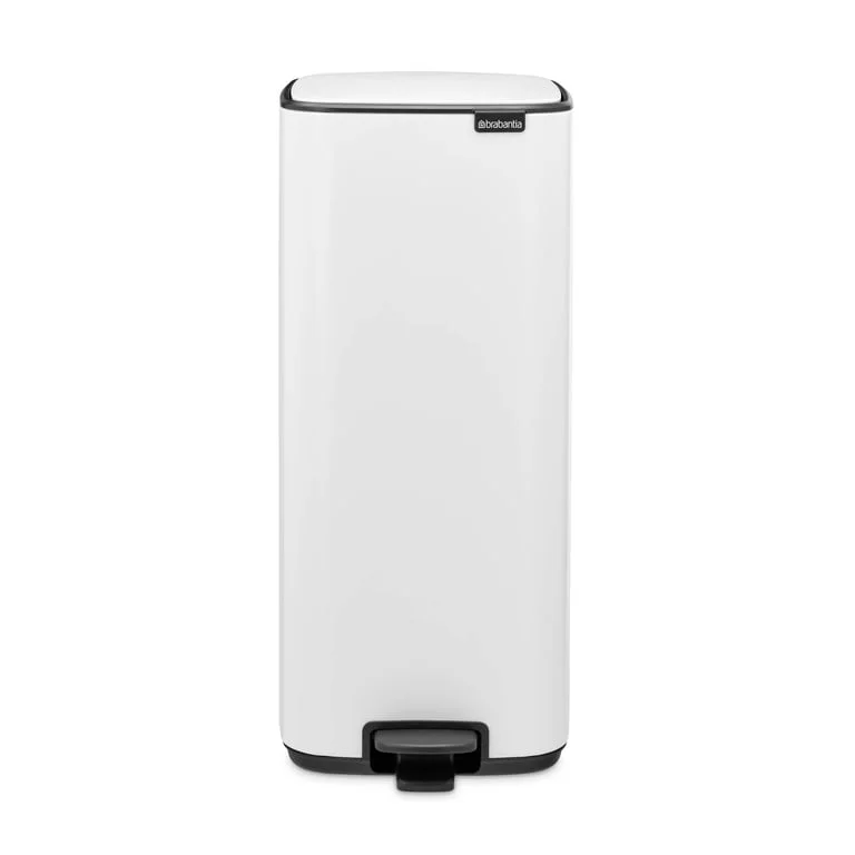 Waste Bin Brabantia Bo Pedal 30L, White