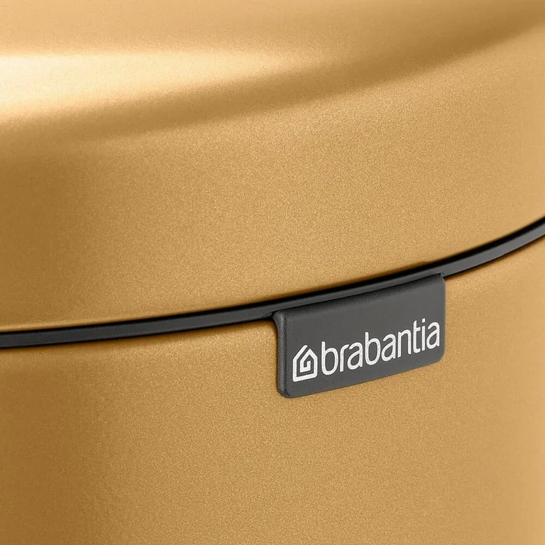 Pedal Waste Bin Brabantia NewIcon 30L, Warm Gold