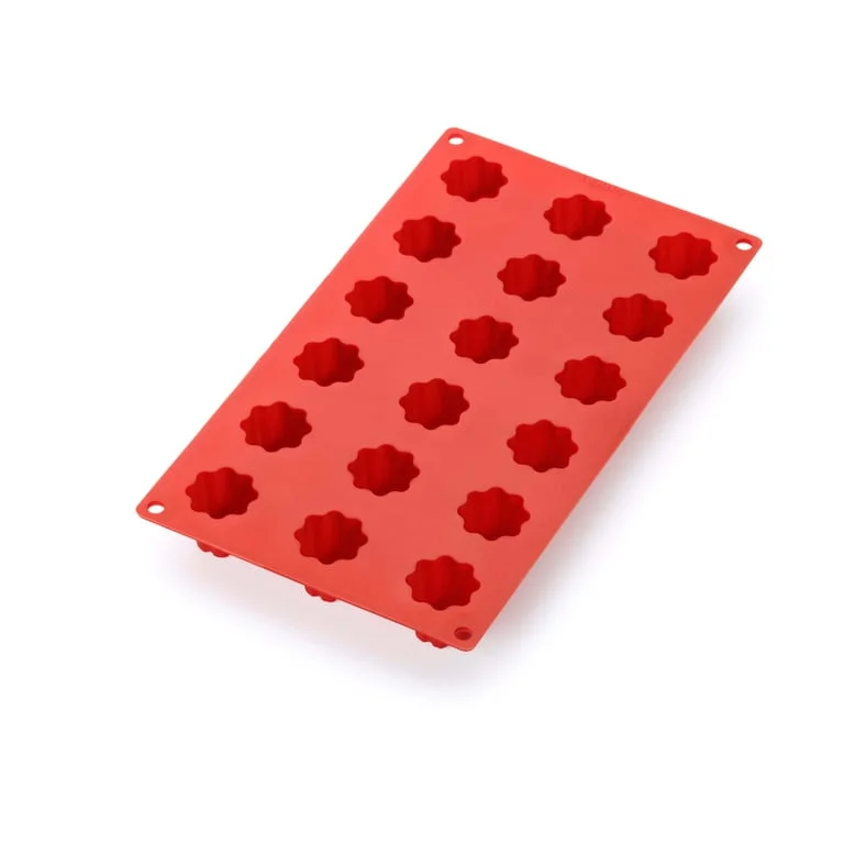 Mini Cannelé Bordelais Mould Lekue 30x17.5xH2.8cm, Silicone