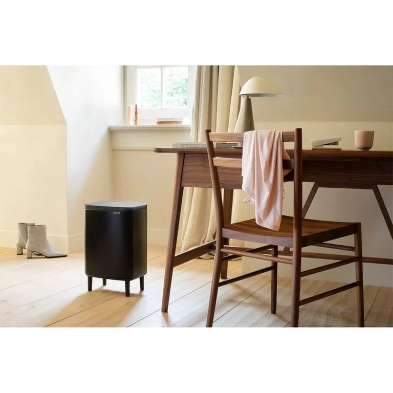 Coș de gunoi Brabantia Bo Small Hi 12L, Matt Black