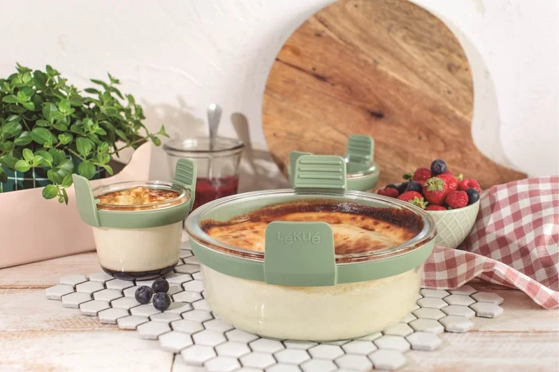 Set de boluri pentru cuptorul cu aer cald Lekue, 4 bucăți