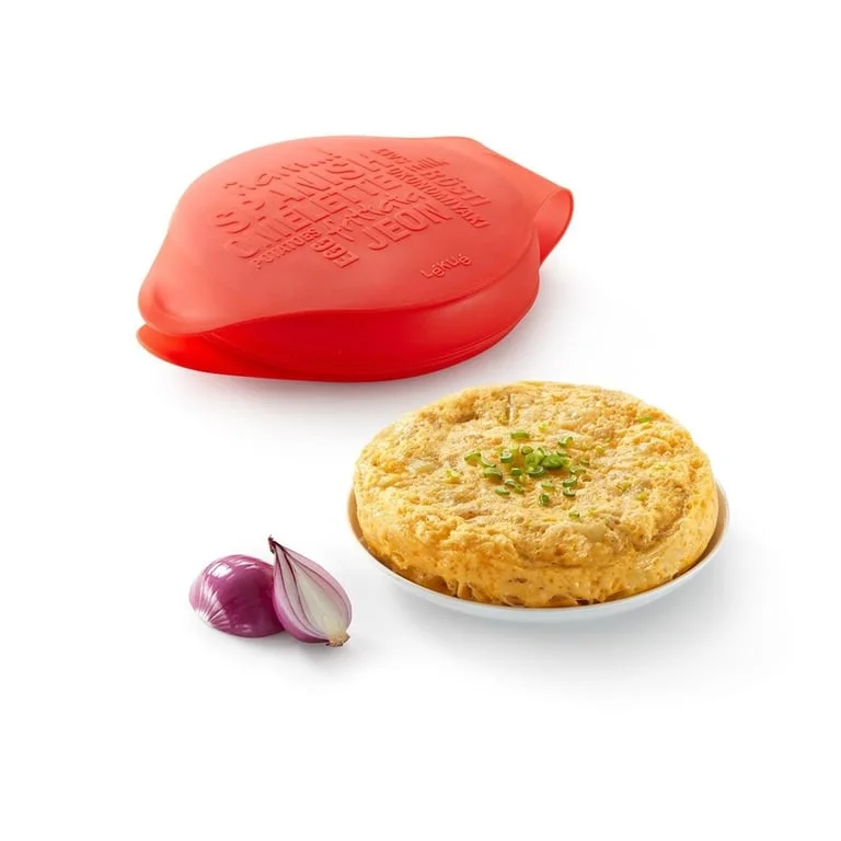 Vas pentru gătit omletă la microunde Lekue, rotund
