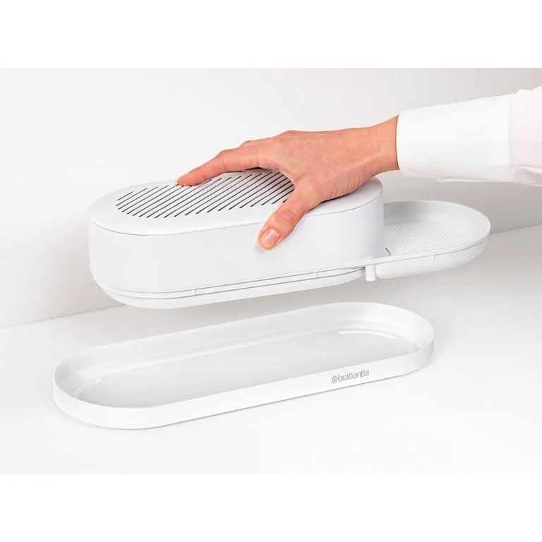 Organizator pentru chiuvetă Brabantia SinkStyle Mineral Fresh White