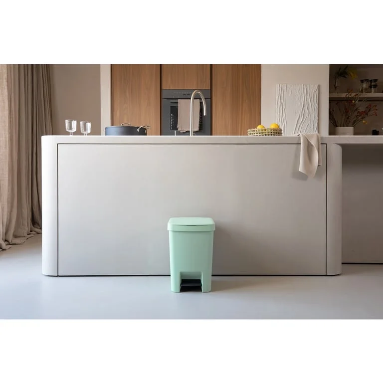 Coș de gunoi cu pedală Brabantia StepUp 25L, Jade Green