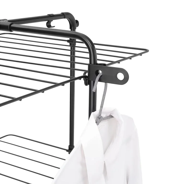 Uscător de rufe Brabantia Hangon Tower 30 m, Matt Black
