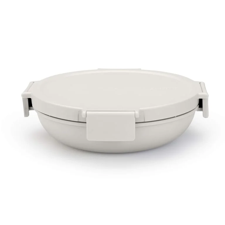 Lunch Bowl Brabantia Make&Take Light Grey 1L, Plastic