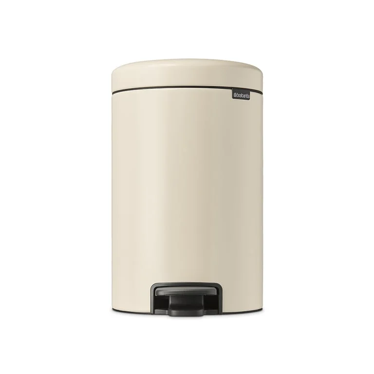 Coș de gunoi cu pedală Brabantia NewIcon 12L, Soft Beige