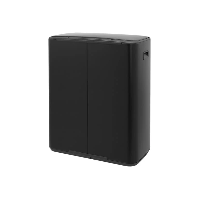 Coș de gunoi Brabantia Bo Pedal 60L, Matt Black