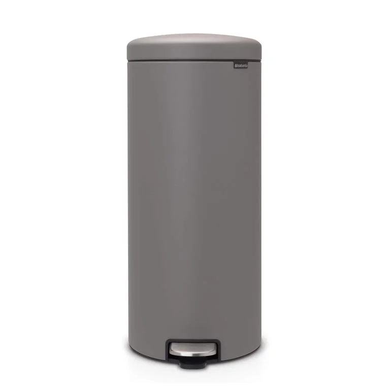 Pedal Bin Brabantia NewIcon 30 L Mineral Concrete Grey